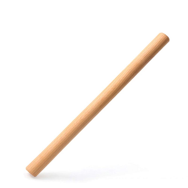 IELEK Non-stick Rolling Pin Wood Dough Roller Classic for Baking Cookie Pastry Pizza - Image 1